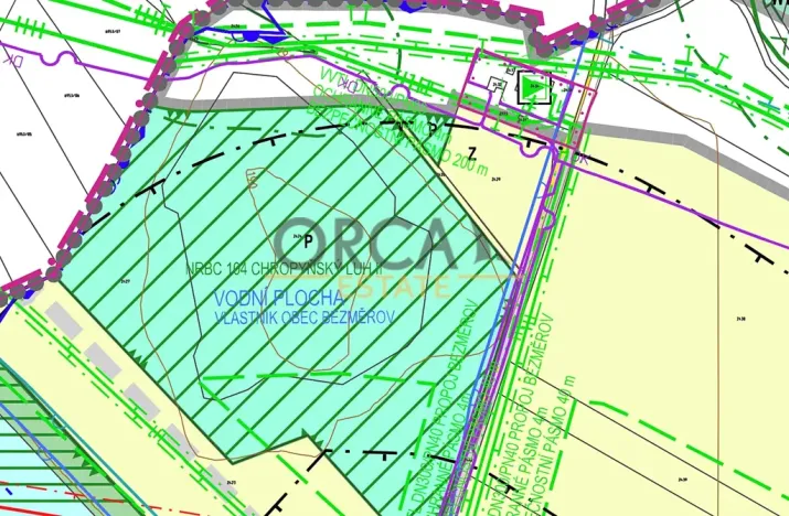 Prodej louky, Bezměrov, 3812 m2