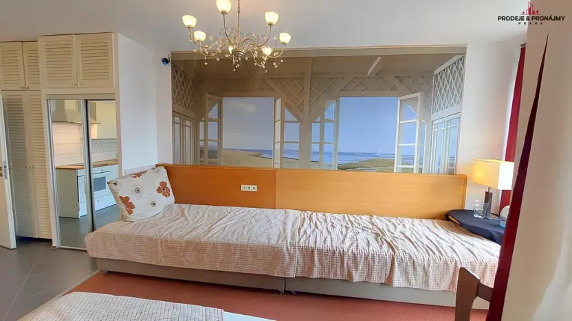 Pronájem bytu 1+kk, Praha - Střížkov, Makedonská, 35 m2