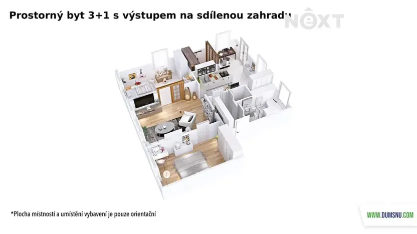 Prodej bytu 3+1, Šumperk, Čsl. armády, 99 m2