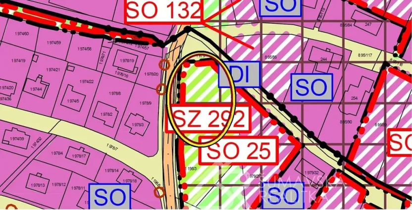 Prodej zahrady, Vimperk - Boubská, Družstevní, 1142 m2