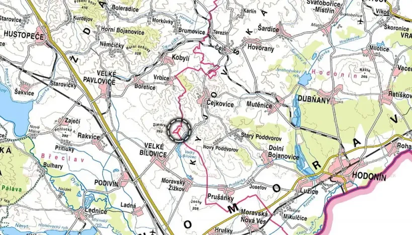 Prodej pole, Čejkovice, 5575 m2