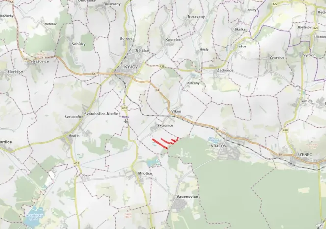 Prodej pole, Skoronice, 18279 m2