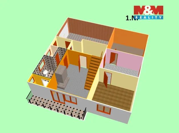 Prodej rodinného domu, Ledeč nad Sázavou - Horní Ledeč, Zoufalka II, 155 m2