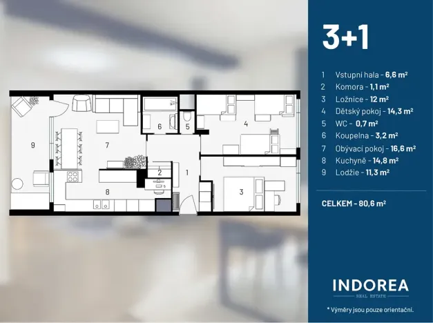 Prodej bytu 3+1, Praha, Poznaňská, 70 m2