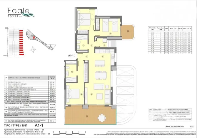 Prodej bytu 4+kk, Benidorm, Španělsko, 103 m2