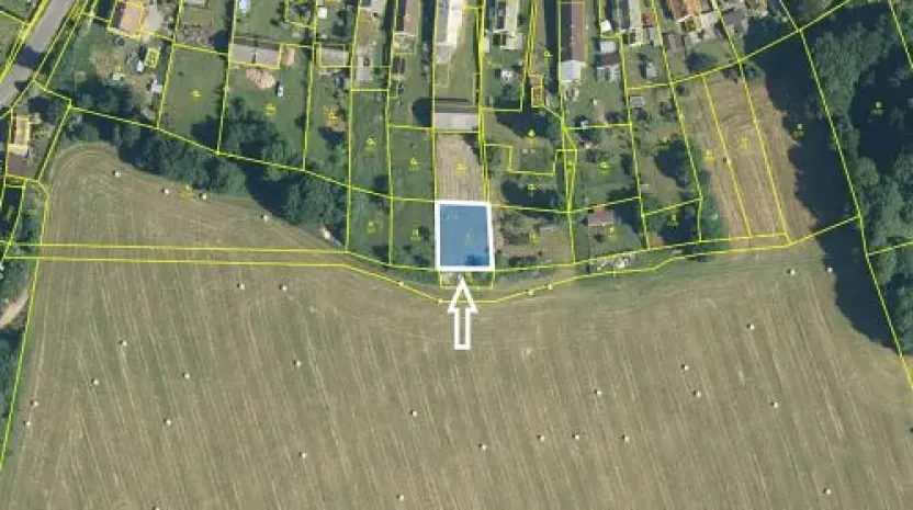 Prodej zahrady, Hošťka, 502 m2