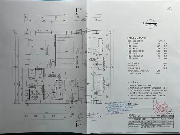 Pronájem rodinného domu, Mnichovo Hradiště, Podolská, 117 m2