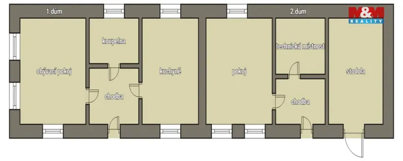 Prodej rodinného domu, Keblov - Sedlice, 106 m2
