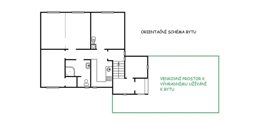 Prodej bytu 3+kk, Stará Huť, Čsl. Armády, 65 m2