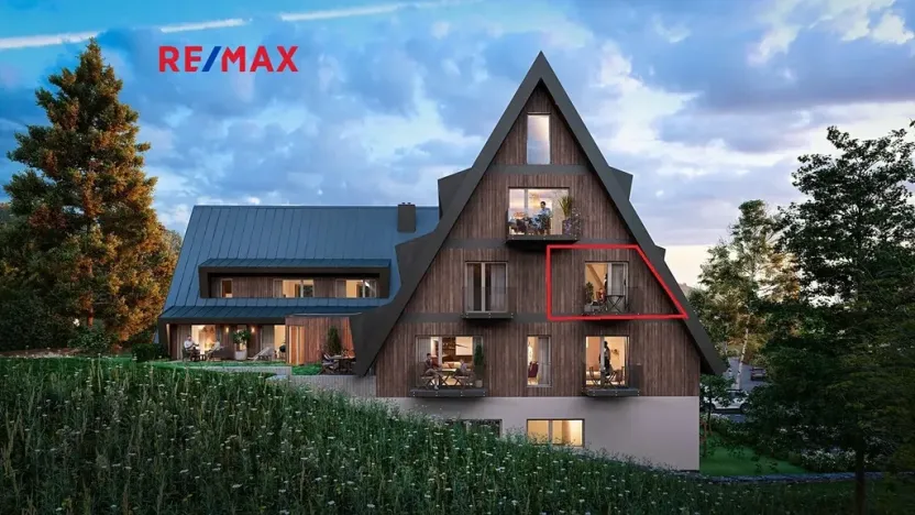 Prodej bytu 2+kk, Rokytnice nad Jizerou, 40 m2