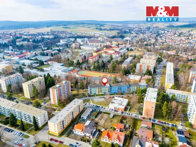 Prodej bytu 2+kk, Žďár nad Sázavou - Žďár nad Sázavou 4, Vančurova, 51 m2