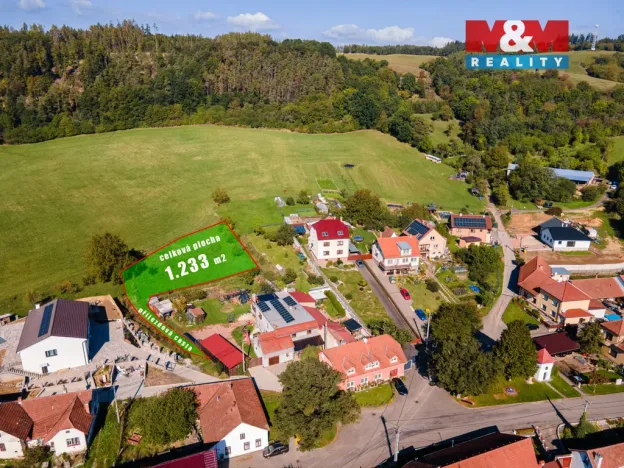 Prodej pozemku pro bydlení, Závist, 1233 m2