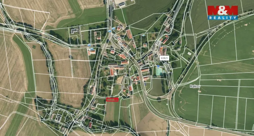 Prodej zahrady, Markvartice - Rakov, 400 m2