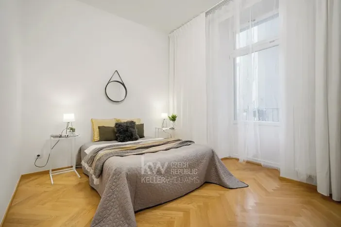 Prodej bytu 2+kk, Praha - Žižkov, Bořivojova, 51 m2