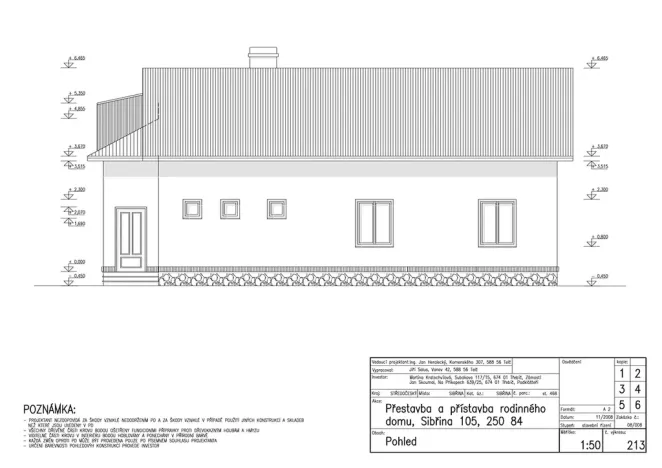 Prodej rodinného domu, Sibřina, Ke Hřišti, 220 m2