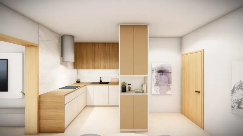 Prodej bytu 3+1, Zubří, Hlavní, 91 m2