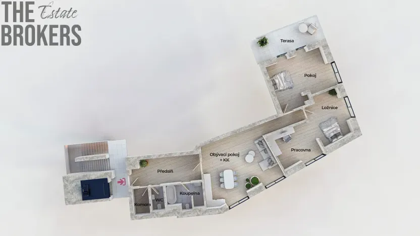 Prodej bytu 4+kk, Praha - Suchdol, U hotelu, 118 m2