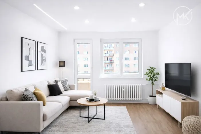 Pronájem bytu 2+1, Otrokovice - Kvítkovice, Luční, 54 m2