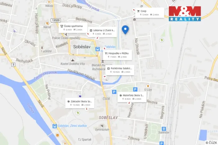 Prodej rodinného domu, Soběslav - Soběslav II, Chvalovského nábřeží, 246 m2