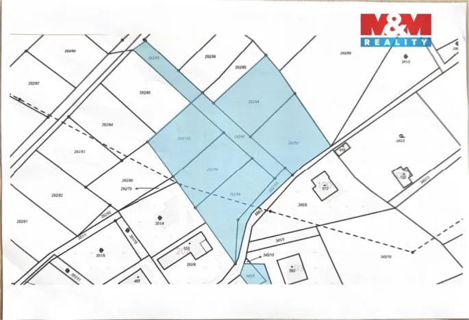 Prodej pozemku pro bydlení, Mokrovraty, 800 m2