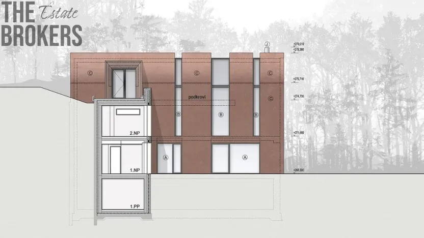 Prodej rodinného domu, Praha - Smíchov, Petřínské sady, 479 m2