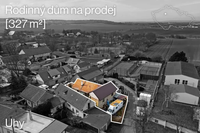 Prodej rodinného domu, Uhy, 98 m2