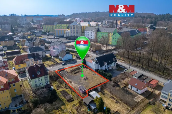 Prodej pozemku pro bydlení, Aš, Šaldova, 912 m2