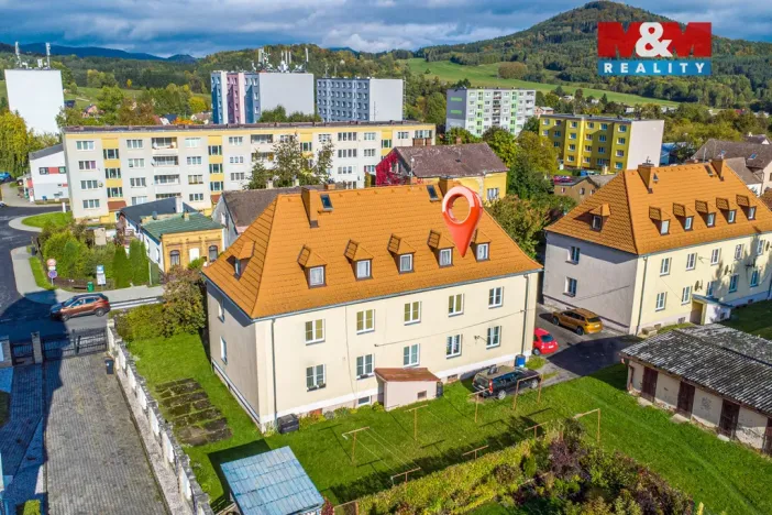 Prodej bytu 2+1, Cvikov - Cvikov II, Komenského, 48 m2