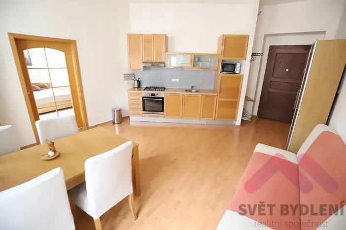 Pronájem bytu 2+kk, Praha - Nové Město, Koubkova, 53 m2