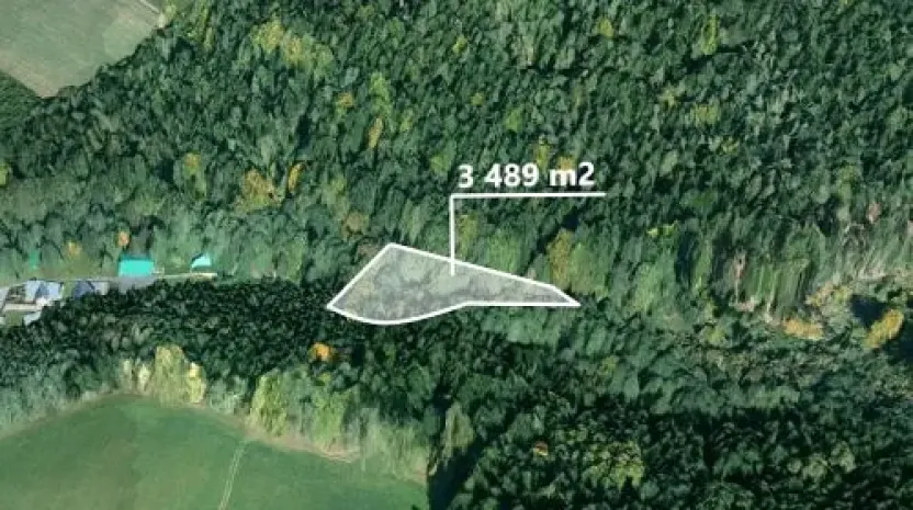 Prodej podílu pole, Těchonín, 538 m2