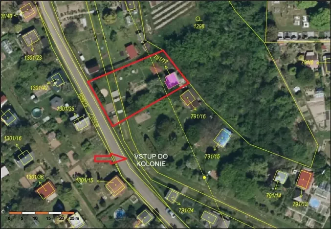 Prodej chaty, Lázně Bohdaneč, 20 m2