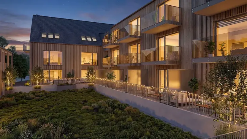 Prodej bytu 1+kk, Tuchoměřice, 33 m2