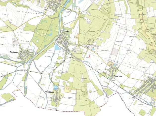 Prodej pole, Novosedly, 3161 m2