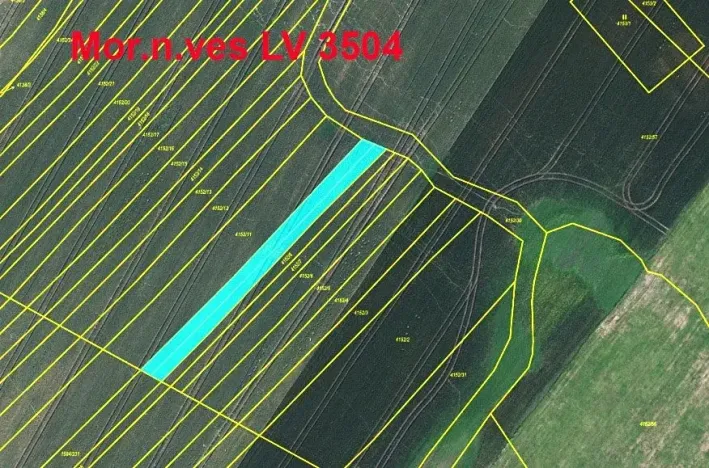 Prodej podílu pole, Moravská Nová Ves, 890 m2