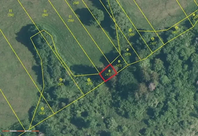 Prodej pole, Ostrov u Macochy, 3556 m2