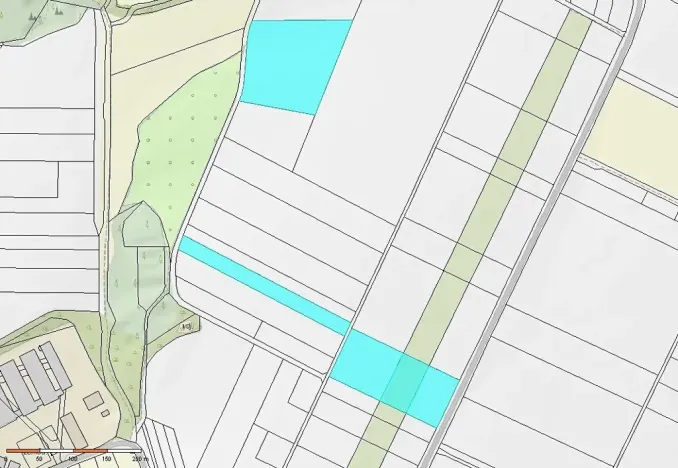 Prodej podílu pole, Bořitov, 9425 m2