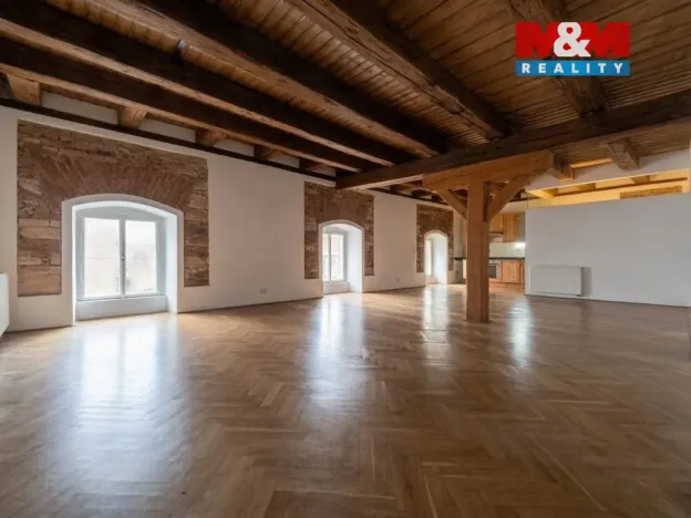 Pronájem bytu 1+kk, Praha - Troja, Povltavská, 66 m2