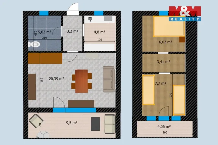 Prodej chaty, Ledečko, 51 m2