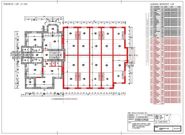 Prodej vily, Nový Bydžov, Třída B. Smetany, 500 m2