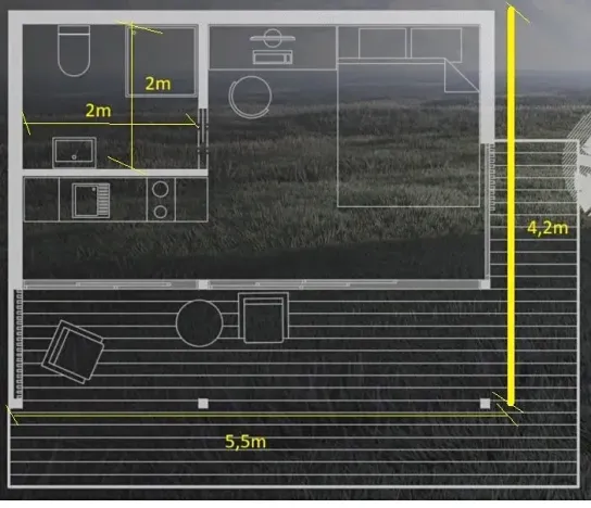 Prodej chaty, Pardubice, Nemošická, 25 m2