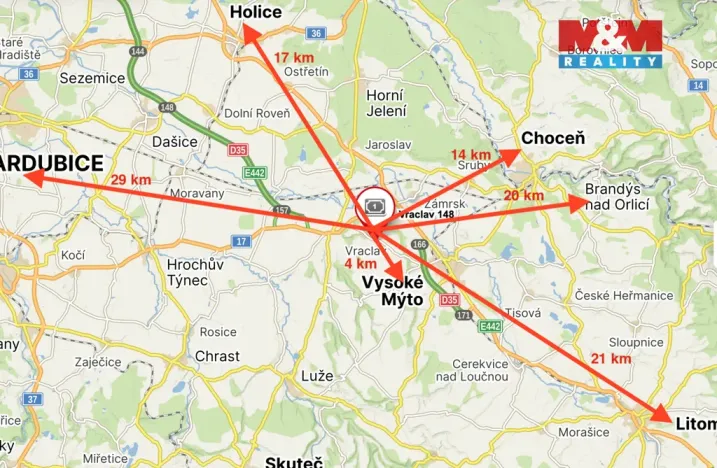 Prodej rodinného domu, Vraclav, 35 m2