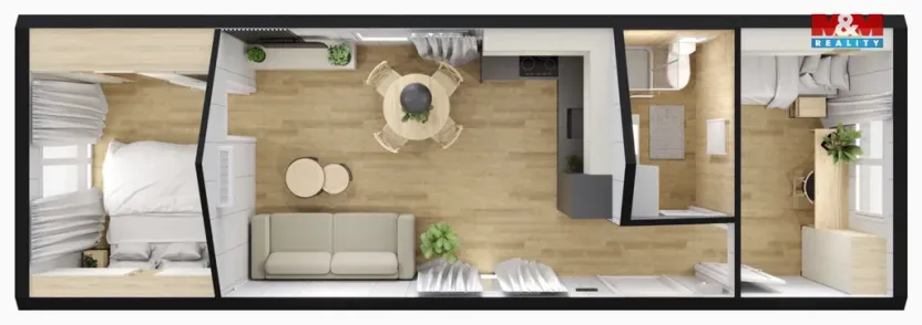 Prodej rodinného domu, Vítězná - Kocléřov, 48 m2