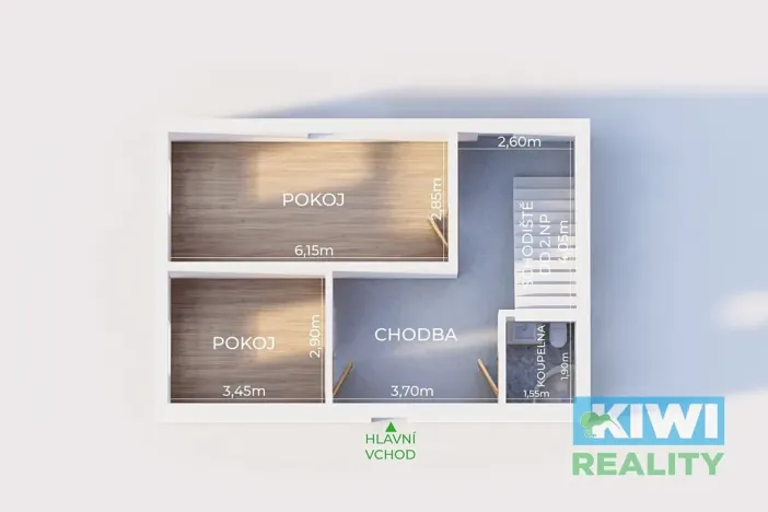 Pronájem rodinného domu, Kaňovice, 90 m2