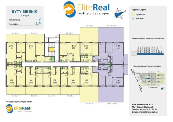 Prodej bytu 4+kk, Olomouc, Třída Jiřího Pelikána, 79 m2