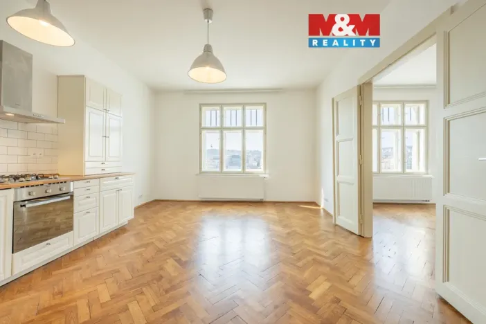 Pronájem bytu 3+kk, Praha - Nové Město, Rašínovo nábřeží, 101 m2