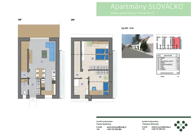 Prodej rodinného domu, Skalka, 91 m2