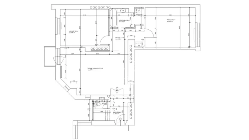 Prodej bytu 3+kk, Praha - Vinohrady, Laubova, 76 m2