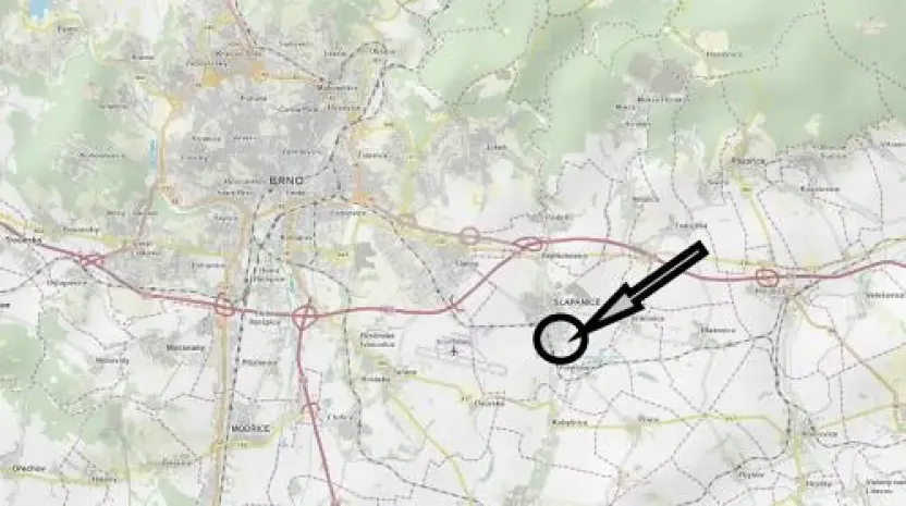 Prodej pozemku pro bydlení, Šlapanice, 840 m2