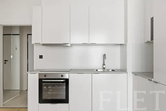 Pronájem bytu 1+kk, Praha - Vršovice, Krymská, 24 m2