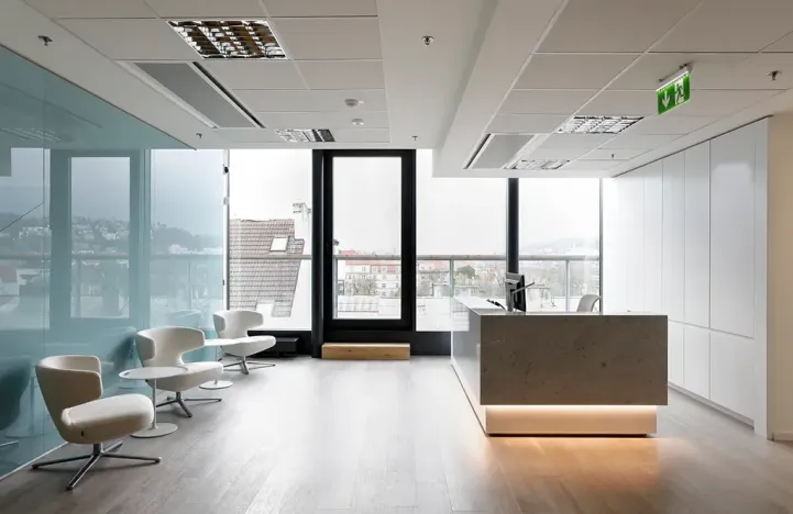 Pronájem kanceláře, Praha - Smíchov, Na Valentince, 1165 m2